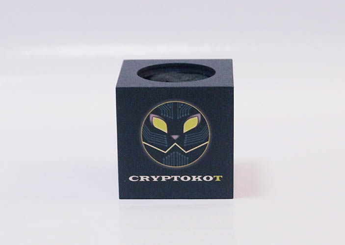 кубик на микрофон для портала Cryptocode